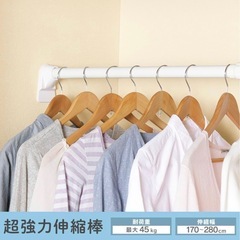 アイリスオーヤマ 突っ張り棒 170〜280cmの画像