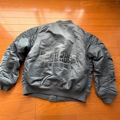 【1〜2度着用】canterbury カンタベリー MA-1  フライトジャケット Lの画像