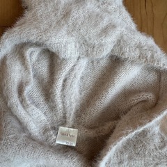 ニットポンチョ　70〜80cmの画像