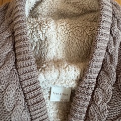 ニットポンチョ　70〜80cmの画像