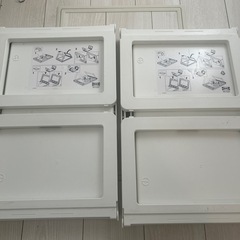 IKEAのテーブル2個セットの画像