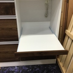 レンジボード　レンジ台　食器棚　中古品の画像