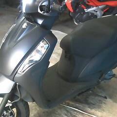 SUZUKI アドレス125-2 黒 格安提供車 エンジン始動動画 半額配送キャンペーン 期間限定価格 現状渡し諸経費￥0- 横浜 P-Yardの画像