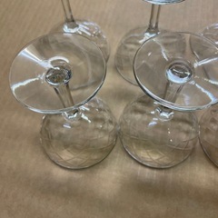 【お値下げ】10 個セット東洋佐々木ガラス　矢来 シャンパングラス　ガラス　昭和レトロ　の画像