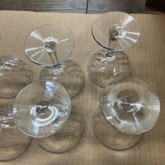 【お値下げ】10 個セット東洋佐々木ガラス　矢来 シャンパングラス　ガラス　昭和レトロ　の画像