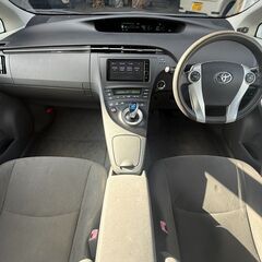 総額65.6万円★H22年 30プリウスS　KYOWAレーシング18AW　車高調 LEDヘッドライト LEDフォグ 純正HDDナビ Bluetooth TV ETCの画像