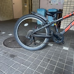子供用自転車　24インチ　マウンテンバイク　ブリヂストン　ブラック　新品価格5万円程度の画像