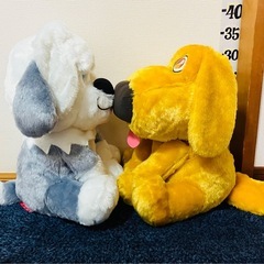 2体セット#未使用#ダグ#カールじいさんの空飛ぶ家#マックス#リトルマーメイド#うるりぃみぃ#ドッグ#犬#ピクサー#ぬいぐるみ#クレーンゲーム#UFOキャッチャー#景品#ビッグ#大きい#ラウンドの画像