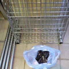 ルミナス製　メタルラック　４段　横幅１２０センチの画像