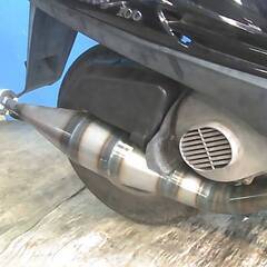 SUZUKI アドレスV100 黒 格安提供車 エンジン始動動画 半額配送キャンペーン 期間限定価格 現状渡し諸経費￥0- 横浜 P-Yardの画像