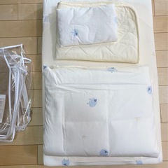 KATOJI ミニサイズベビー布団セット ひつじ柄の画像