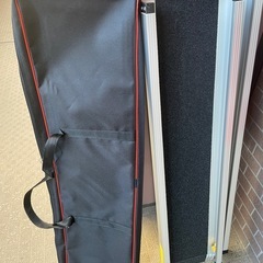 車椅子　カート　伸縮式スロープの画像