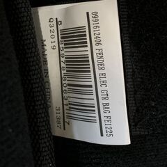 Fender フェンダー FE1225 Electric Guitar Gig Bag エレキギター セミハードギターケース ギグバッグ カラー: ブラックの画像