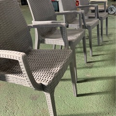 ⭐️お買い得品⭐️②ガーデンチェアー4点セットの画像