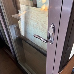 北欧輸入　木製3層ガラス　高断熱片引き戸窓サッシの画像