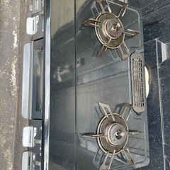 ガスコンロ２口の画像