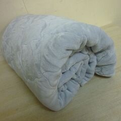 ※取引中/売約済***********　　　　　　　在庫　３点　未使用/新品　［シングル］敷パッド一体型 ボックスシーツ 洗える 吸湿発熱 フランネル生地 抗菌 防臭　アッシュラベンダーの画像