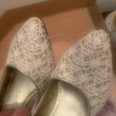 キラキラパンプス　　パーティーに使えますの画像