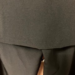 黒新品パンツスーツMLの画像
