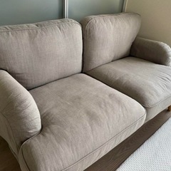 IKEA  STOCKSUND 2人掛けソファ　ライトグレーの画像