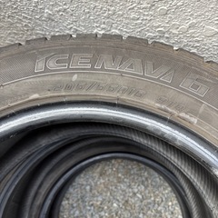 スタッドレスタイヤ　4本セット！グッドイヤー・アイスナビ　205/55R16の画像