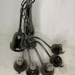 Francfranc フランフラン シャンデリア ペンダントライト ロウソク型照明 カラー: ブラック 現状品の画像