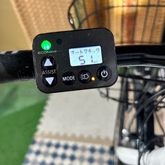 No.591パナソニックベロスター BE-ELVS77整備済み7速 電動アシストクロスバイクの画像