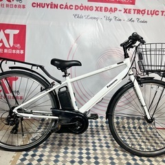 No.591パナソニックベロスター BE-ELVS77整備済み7速 電動アシストクロスバイクの画像