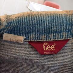🚩12/25(水)まで価格【US古着・80s・ハイダメージ😅】MS Lee デニムジャケット 11/12 ヴィンテージ 赤タグの画像