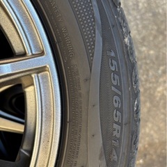 155/65R14 タイヤとホイール売ります［引取りのみ］の画像