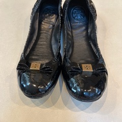 トリーバーチ　フラットシューズ　エナメルの画像