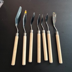 パレットナイフ(予定しておりますの画像