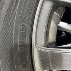 軽自動車　スタットレスタイヤホイールの画像