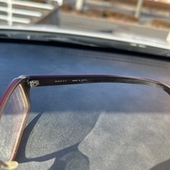 GUCCI 度入りメガネの画像