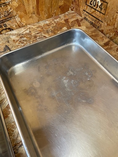 C(7750) ステンレス 角バット 3個セット 18-8 キッチンバット 業務用