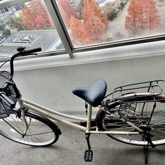 ピカピカママチャリ　自転車　シティーバイクの画像