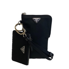 プラダ PRADA ポーチ リナイロン Re-Nylon ネックポーチ ショルダー 三角ロゴ 2TT091 ブラックの画像