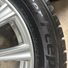 早い者勝ち　綺麗　114.3 5穴16インチ　スタッドレスタイヤ付きホイール　の画像