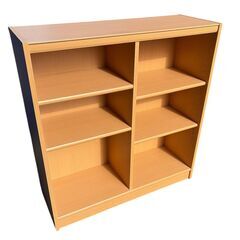 美品 木製 ラック フリーラック 本棚の画像