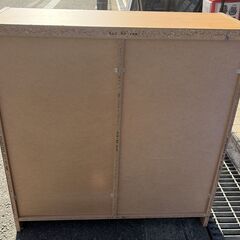 美品 木製 ラック フリーラック 本棚の画像