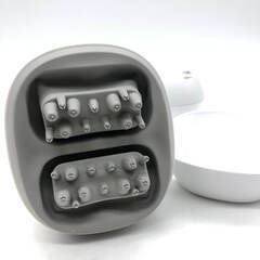 ss8179　パナソニック 頭皮エステ EH-HE0J-S シルバー調 Panasonic 頭皮用美容器 スパイラル&スライド もみ洗う＆引き上げる リフトケア 頭皮ブラシ 自宅ヘッドスパ 美容家電 中古の画像