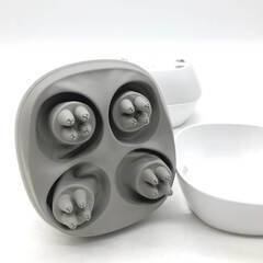 ss8179　パナソニック 頭皮エステ EH-HE0J-S シルバー調 Panasonic 頭皮用美容器 スパイラル&スライド もみ洗う＆引き上げる リフトケア 頭皮ブラシ 自宅ヘッドスパ 美容家電 中古の画像