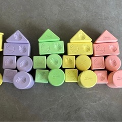 ポンチョ🌟積み木の画像