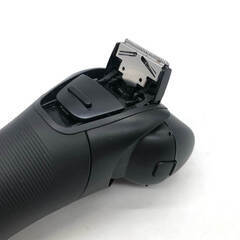 ss8180　パナソニック メンズシェーバー ES-L320W 3枚刃 ブラック Panasonic 充電式 電気シェーバ ラムダッシュ 黒 水洗いOK ウォッシャブル コードレス ひげ剃り シェーバー 中古の画像