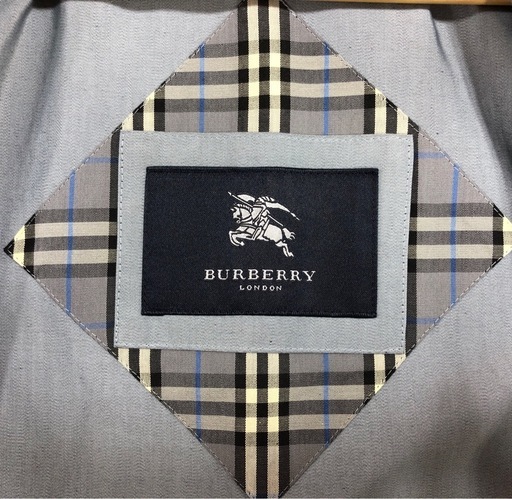ジモティ割引有★【ジャングルジャングル岸和田店】バーバリー　BURBERRY　ステンカラー　コート　南大阪 岸和田市 貝塚市 泉佐野市