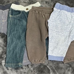 今月で処分します！子供服 ズボンセット 80 まとめの画像