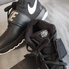 Nike スニーカー　チームハッスル 25cm 7Y ユースサイズの画像