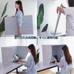 天板付き卓上パーティンションブーの画像