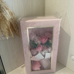 新品♡光るソープフラワー花束💐ギフトに最適🎁の画像