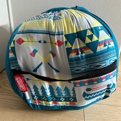 【新品未使用】コールマン寝袋　ファミリー2in1の画像